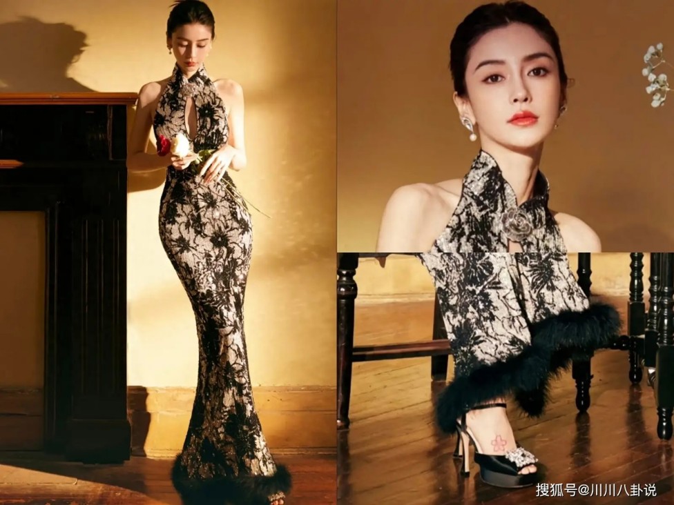 邓文迪携两女儿闪耀Met Gala红毯！57岁状态惊艳全网，20亿千金身高近1米8